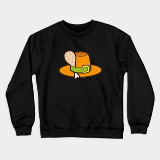 drumstick hat Crewneck Sweatshirt